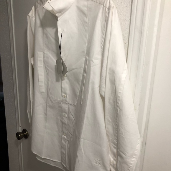 Authentic Loewe dress bib shirt size 41/L unique - Picture 4 of 8